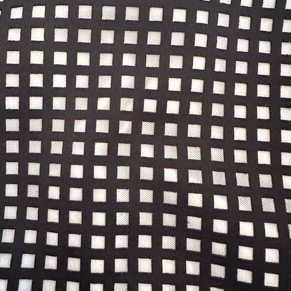 Calvin Klein Plus Size Black and White Checkered Women's Top - Picture 9 of 11